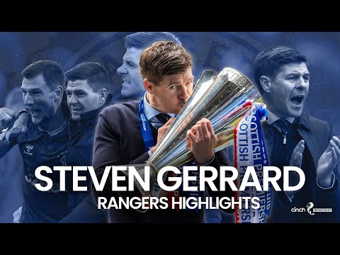 Steven Gerrard Leaves Rangers | Manager Highlights | Wins over Celtic, Late Wins & League Victory!