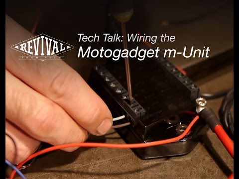 Wiring the Motogadget m-Unit V.2 - Revival Cycles Tech Talk
