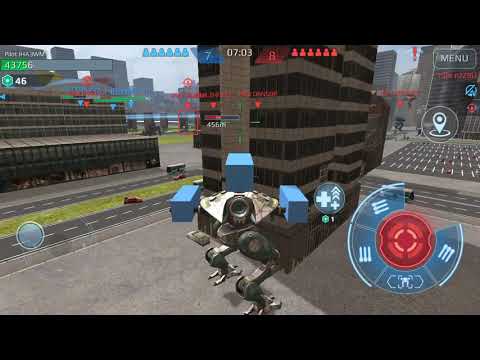 War robots test server video [new cryogenic weapons and new map that I never got to play “factory”]