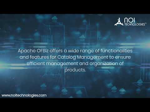 Benefits of Using Apache OFBiz Framework for Catalog Management