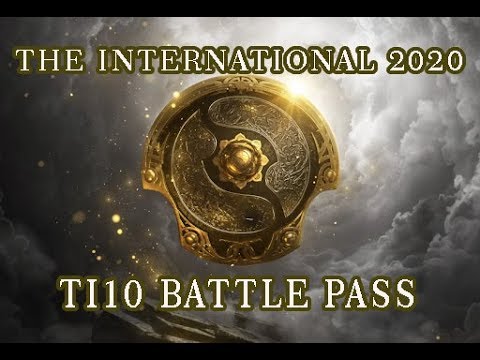 THE INTERNATIONAL 2020 COMPENDIUM DOTA 2 - TI10 BATTLE PASS