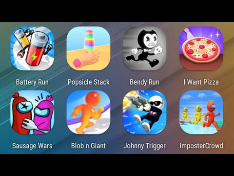 Battery Run,Popsicle Stack,Bendy Run,I Want Pizza,Sausage Wars,Blob n Giant,Johnny Trigger,Imposter