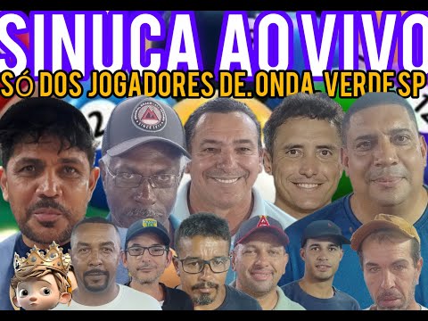 TORNEIO DE SINUCA , SÓ COM JOGADORES DE ONDA VERDE SP, SINUCA AO VIVO .