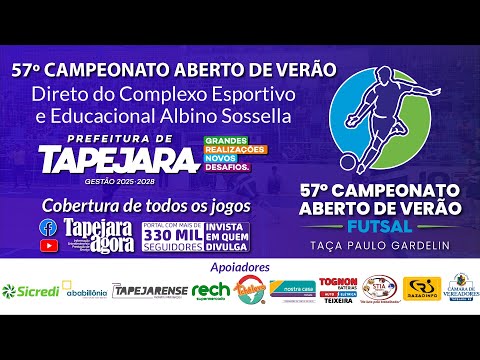 -  4ª Rodada do 57º Campeonato Aberto de Verão - Taça Paulo Gardelin ⚽️- Dia: 05/02/2026 📅