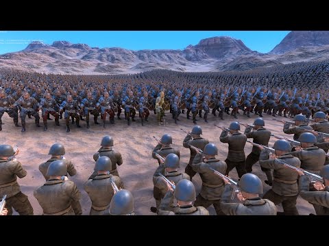 300 WW2 US SOLDIERS vs 30.000 PERSIANS - Ultimate Epic Battle Simulator