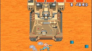 Mercs (戦場の狼II, Wolf of the Battlefield II) Shooter Arcade Video Game by Capcom 1990 Gameplay