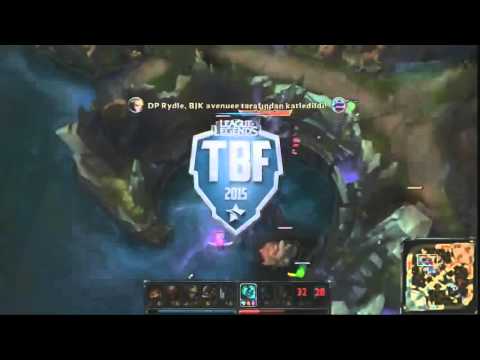 BJK Dumbledoge Trundle VS DP Rydle Braum   Özet 3  Maç   2015 TBF Final