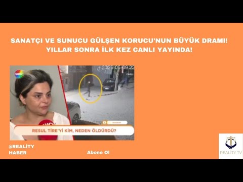 Artist and presenter Gülşen Korucu's big drama! Live on air for the first time in years! @busabah