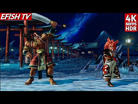 Tam Tam vs Baiken (Hardest AI) - Samurai Shodown | 4K 60FPS