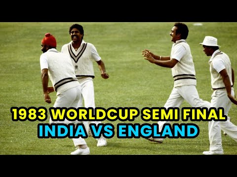 1983 World Cup Semi Final | India vs England | Old Trafford, Manchester | Cricket Bay