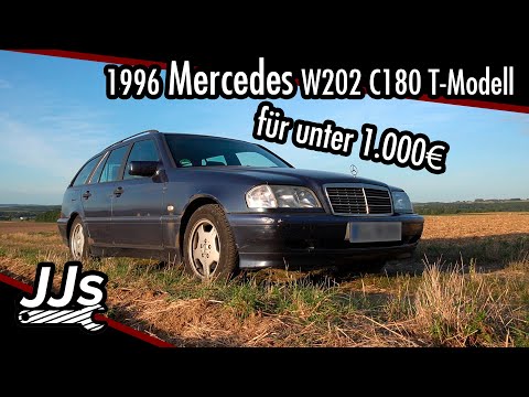 Test/Review 1996 Mercedes-Benz W202 C180 C-Klasse T-Modell - Der Einstieg mit Stern - JJsGarage