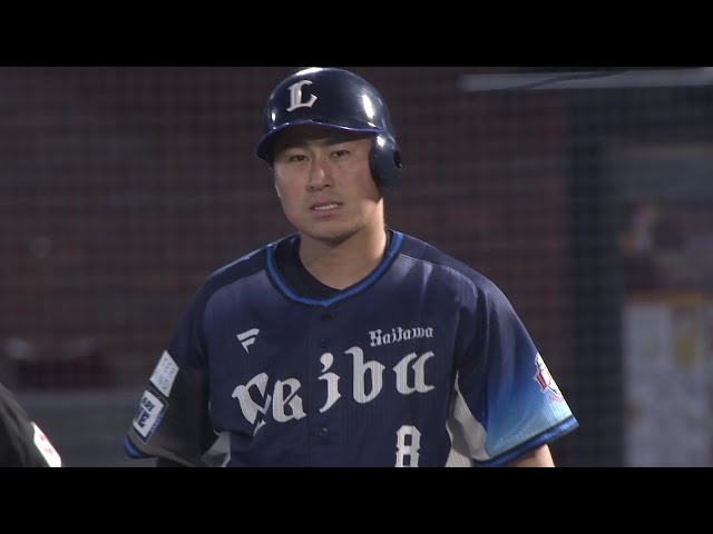 【1回表】初回から試合が動いた!! ライオンズ・渡部聖弥 レフトへの2点タイムリーヒットで先制!! 2025年9月9日 東北楽天ゴールデンイーグルス 対 埼玉西武ライオンズ