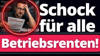 Politbombe am Finanzgericht: Nun werden Bürger mit Betriebsrenten bestraft!