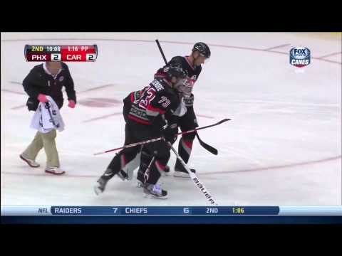 Hurricanes goalie Anton Khudobin sufferes injury against Coyotes