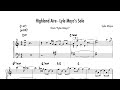 Lyle Mays - Highland Aire (Piano Solo Transcription)