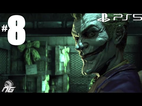 Batman™ Arkham City PS5 Gameplay Part 8 - CLAYFACE JOKER BOSSFIGHT (ENDING)