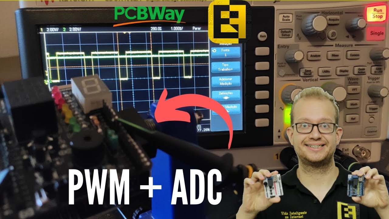 Curso de Arduino - ADC  e PWM - Função Map - Eletrônica Fácil