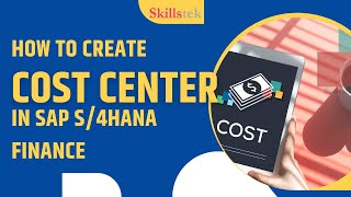 How to Create Cost Center in SAP | Cost Center Master Data - Pradeep Hota