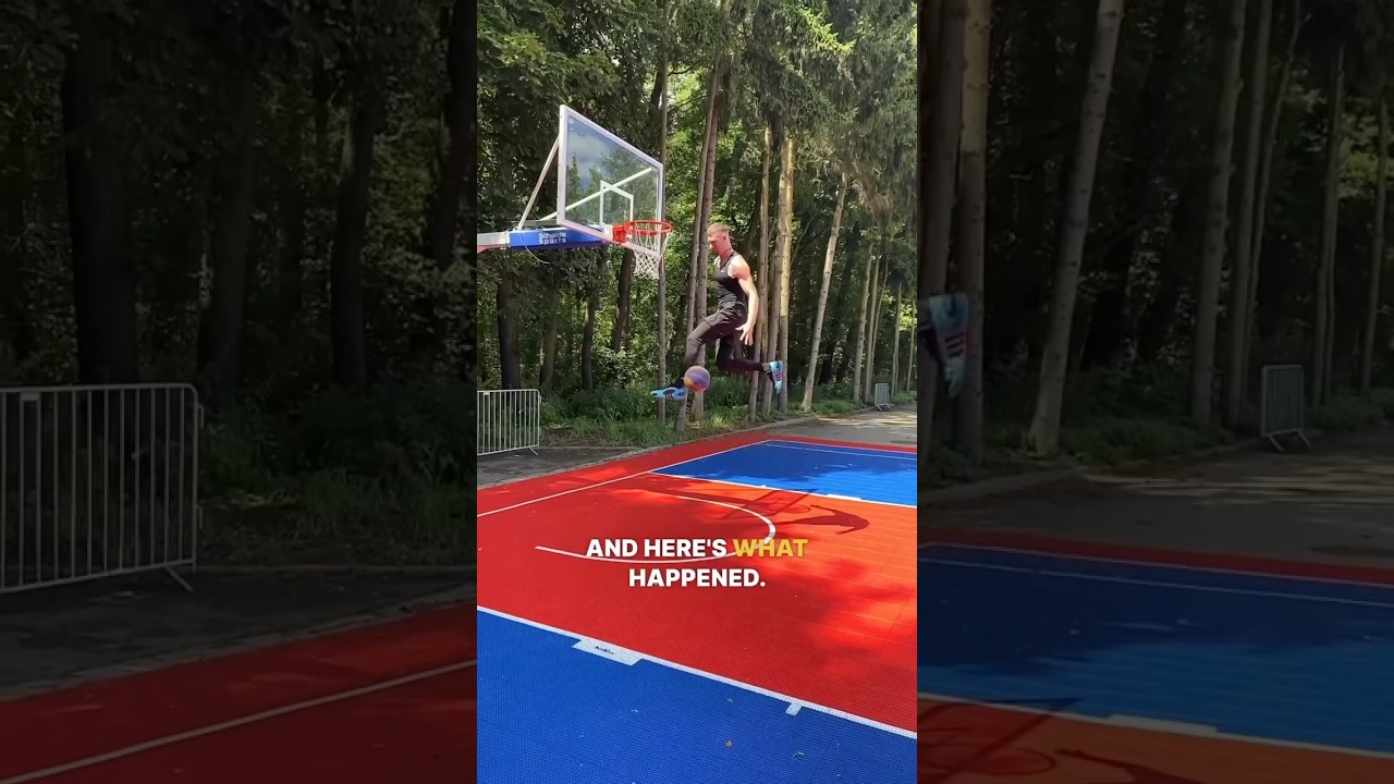 Incredible dunk #bouncedunk