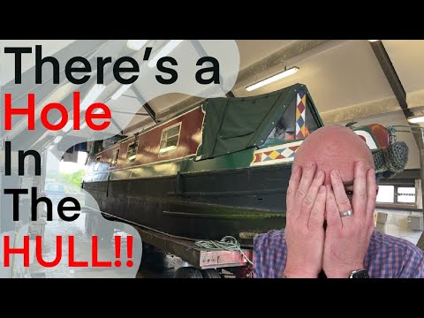 NARROWBOAT Vlog Episode 39 Hole in the hull