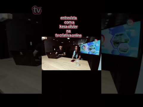 entrevista com a cantora kesa olivier de Amargosa-Bahia 🎤 na TV @tvcriativaonline