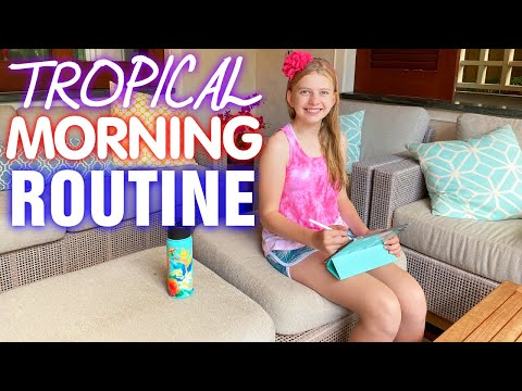 Hawaii Weekend Morning Routine