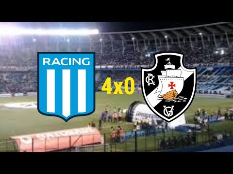 Gols de Racing 4x0 Vasco pela Libertadores 19/04/2018
