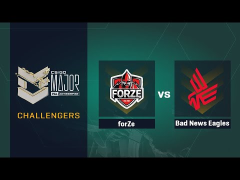 forZe vs Bad News Eagles | Map 1 Inferno | PGL Major Antwerp 2022 Challengers Stage