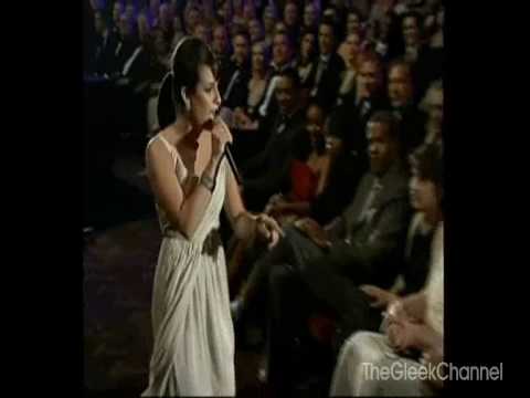 Lea Michele - 'Don't Rain On My Parade' at the 2010 Tony Awards