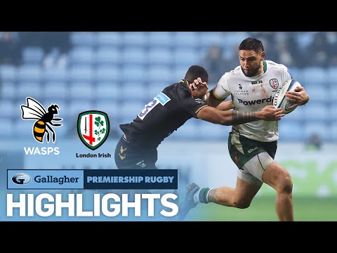 Wasps v London Irish - HIGHLIGHTS | A Feast of Rugby! | Premiership 2021/22