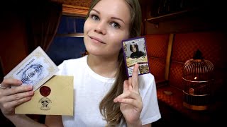 АСМР | Путешествие в Хогвартс | Гарри Поттер | ASMR Hogwarts Express | Harry Potter