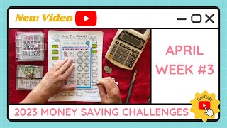 Budgeting Money Savings Challenges - April Week #3 - TracEy Monster Savings on Etsy