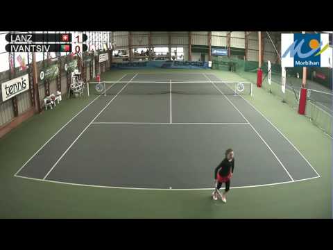 LANZ (SUI) vs  IVANTSIV (POR) - Open Super 12 Auray Tennis - Court 2