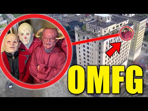 when you see scary Monsters inside an Abandoned Building, DO NOT ENTER!! (RUN Away Fast!!)