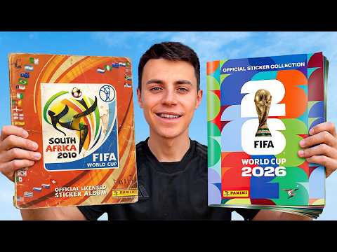 Completé TODOS los álbumes del Mundial de la Historia