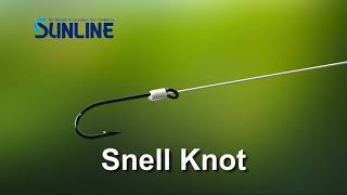 Fishing Knots: Snell Knot【SUNLINE KNOT SCHOOL】