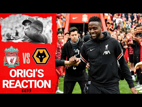 ORIGI'S REACTION: It's an honour to experience Liverpool | Liverpool vs Wolves