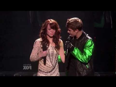 Justin Bieber "Santa Claus is Coming To Town" X Factor Finals (HD).mov