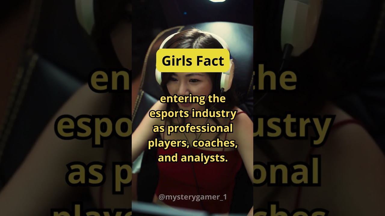 Women Breaking Barriers in Esports: The Rise of Female Pro Players, Coaches, and Analysts! #shorts