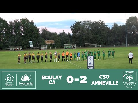 RÉSUMÉ MATCH R1 HOMIRIS -  BOULAY CA- CSO AMNEVILLE 0 2