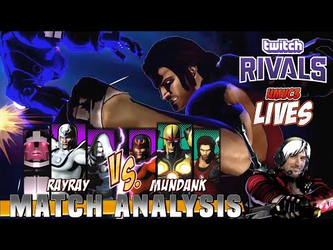 UMvC3 Match Analysis: Twitch Rivals - RayRay vs. Mundank