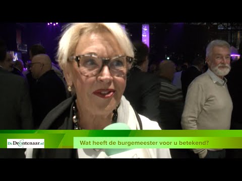 VIDEO | In één zin: „Wat heeft de burgemeester van Dronten voor u persoonlijk betekend? VIDEO | In één zin: „Wat heeft de burgemeester van Dronten voor u persoonlijk betekend?