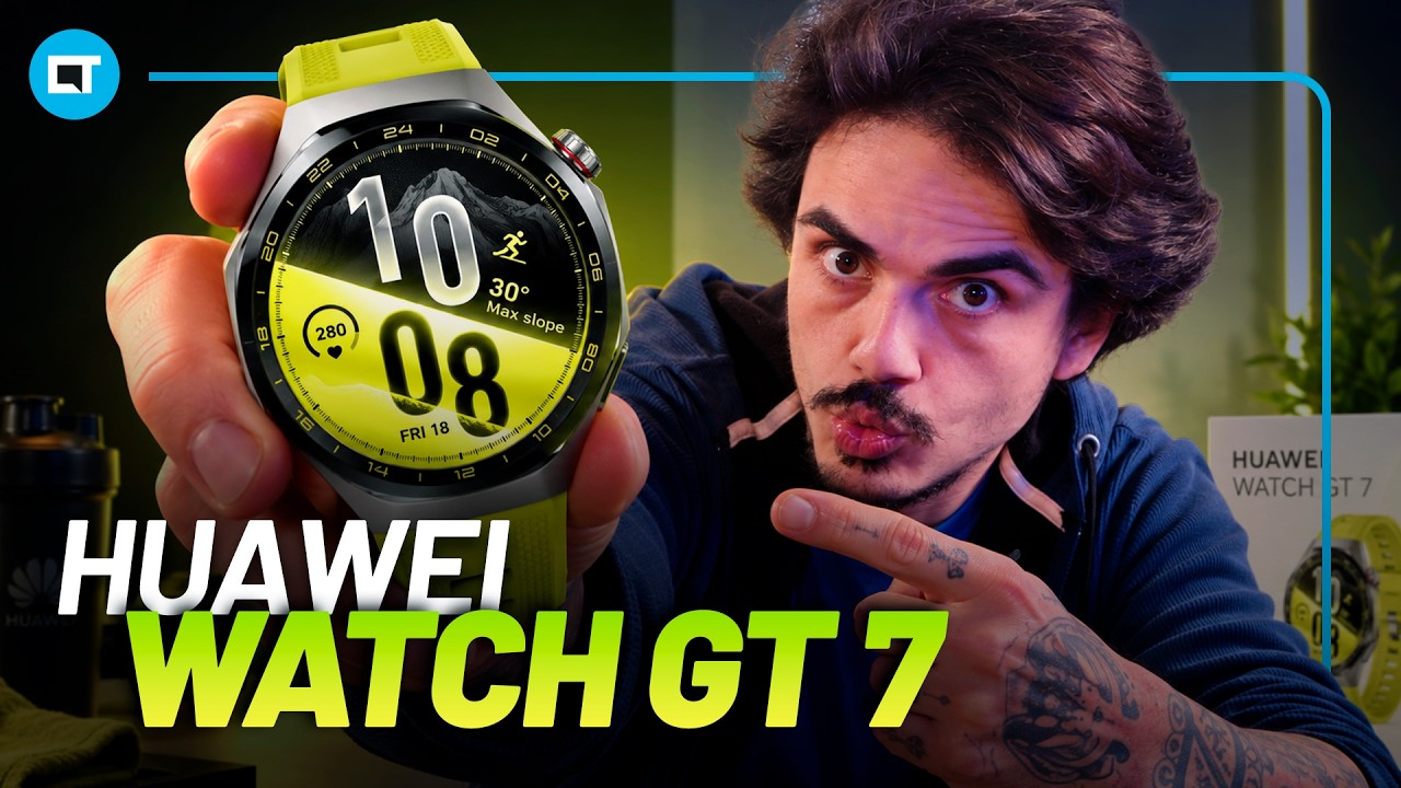 Conheça o HUAWEI Watch GT 7 Pro: titânio, safira e recursos avançados