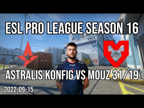 CSGO POV: Astralis k0nfig vs MOUZ (31/19) @ nuke (2022-09-15)