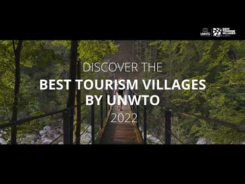 Best Tourism Villages by UNWTO - 2022, video de YouTube