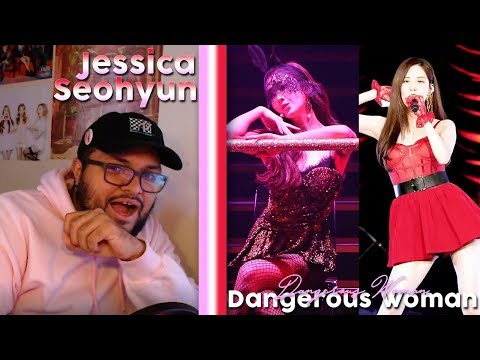 Jessica & Seohyun - Dangerous Woman FANCAM REACTION!!! | SHE MADE ME SPILL MY COFFEE!!! #DOLO