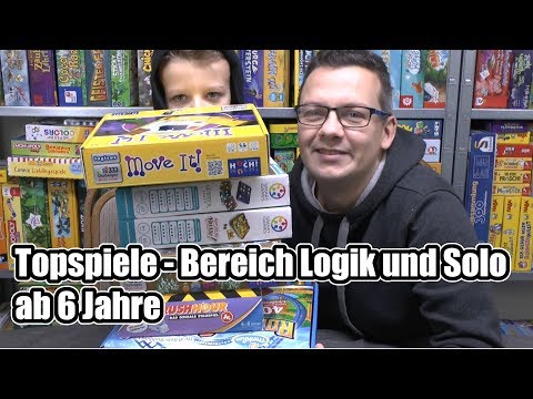 Topspiele - Bereich Logik und Solo (Logikspiele / Solospiele) - ab 6 Jahre