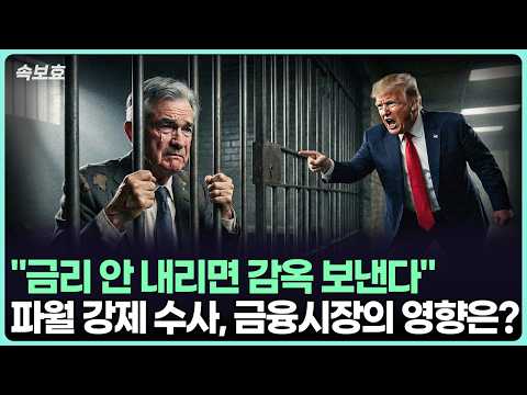 속보: 제롬 파월 연준 의장 수사와 금융 시장의 동요