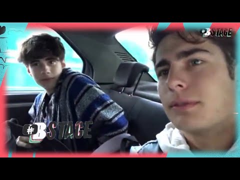 Un día con Guido Messina y julio peña - bstage - Disney Bia