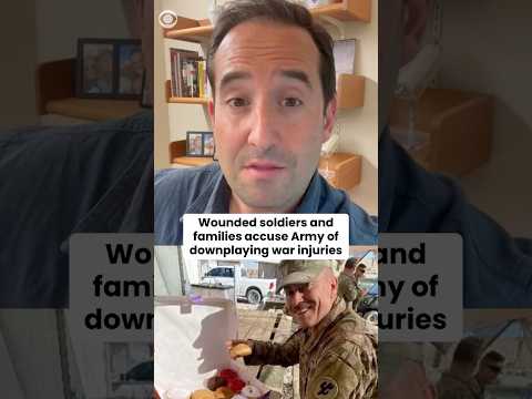 Wounded soldiers and families accuse Army of downplaying war injuries #shorts